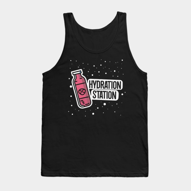 Hydrate Or Diedrate Tank Top by fupi